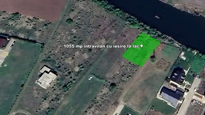 Corbeanca Teren Intravilan 1055 mp pe Malul Lacului in Ostratu