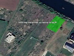 Corbeanca Teren Intravilan 1055 mp pe Malul Lacului in Ostratu